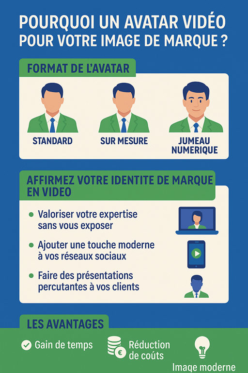 branding nouvelle generation, avatar ai, video, identite de marque, espace france gestion paris